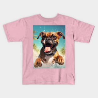 boxer dog Kids T-Shirt